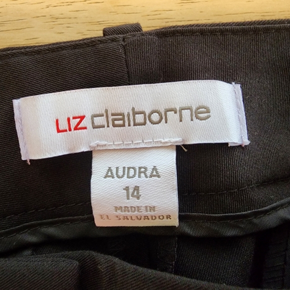 Liz Claiborne Audra Curvy Trouser Size 14 - Picture 4 of 7